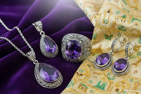 Améthyste : Violet Royal et Spiritualité Orientale