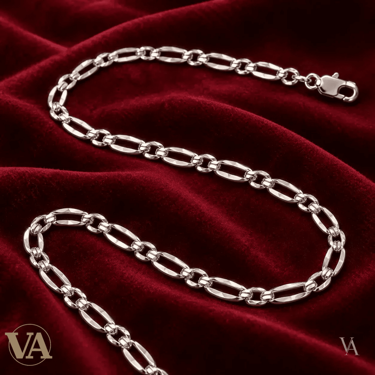 Maille Figaro 1+1 ou 1+3 : Quelles Différences pour une Chaîne Homme ? - Vindicta - Bijoux Argent 925 Luxe et Héritage
