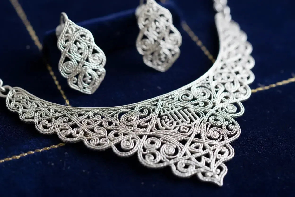 Filigrane Andalou en Argent 925 : Technique Ancestrale-Vindicta : Bijoux Argent 925 Massif, Luxe et Héritage