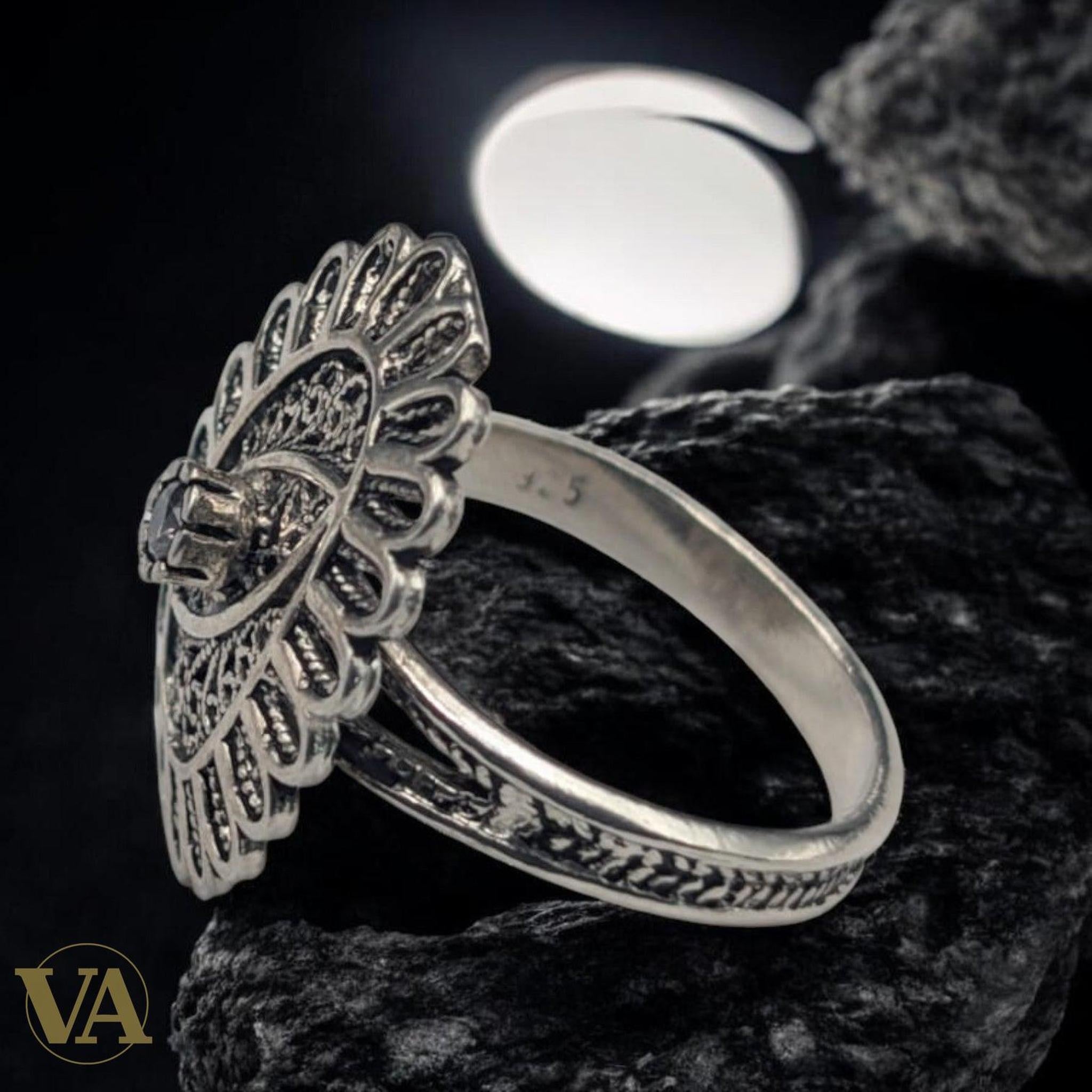 Bague Femme Argent 925 – Oxydes de Zirconium | Bijoux Vindicta