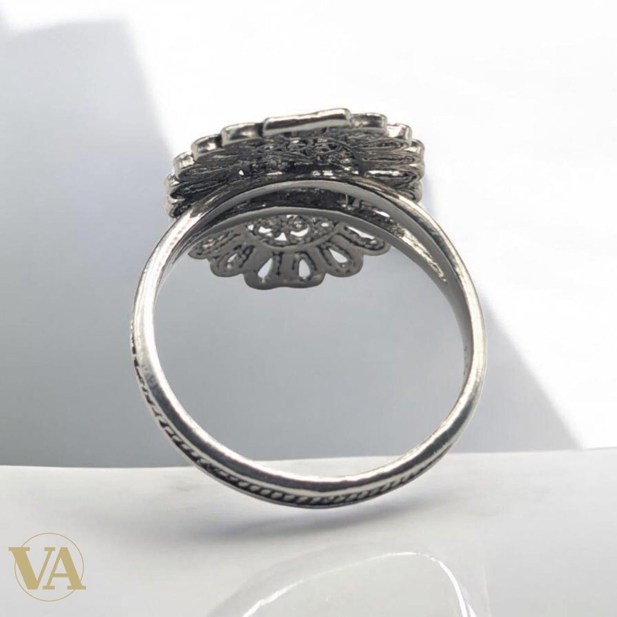 Bague Femme Argent 925 – Oxydes de Zirconium | Bijoux Vindicta