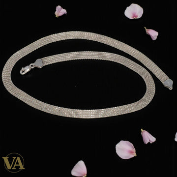 Collier Femme Maille Serpent Argent 925 – Élégance Contemporaine