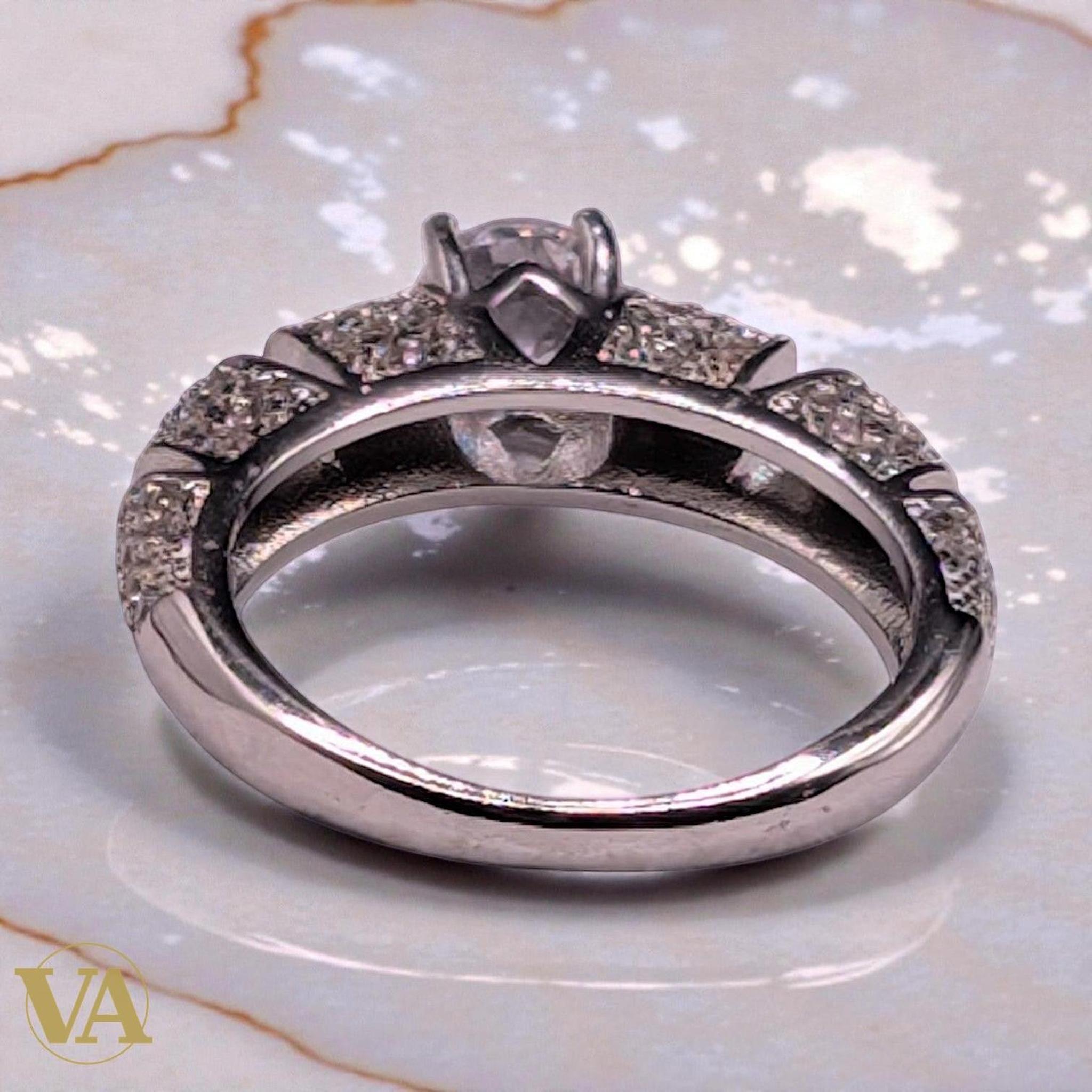 Bague femme en Argent 925 Massif Femme - Élégance Raffinée | Bijoux Vindicta