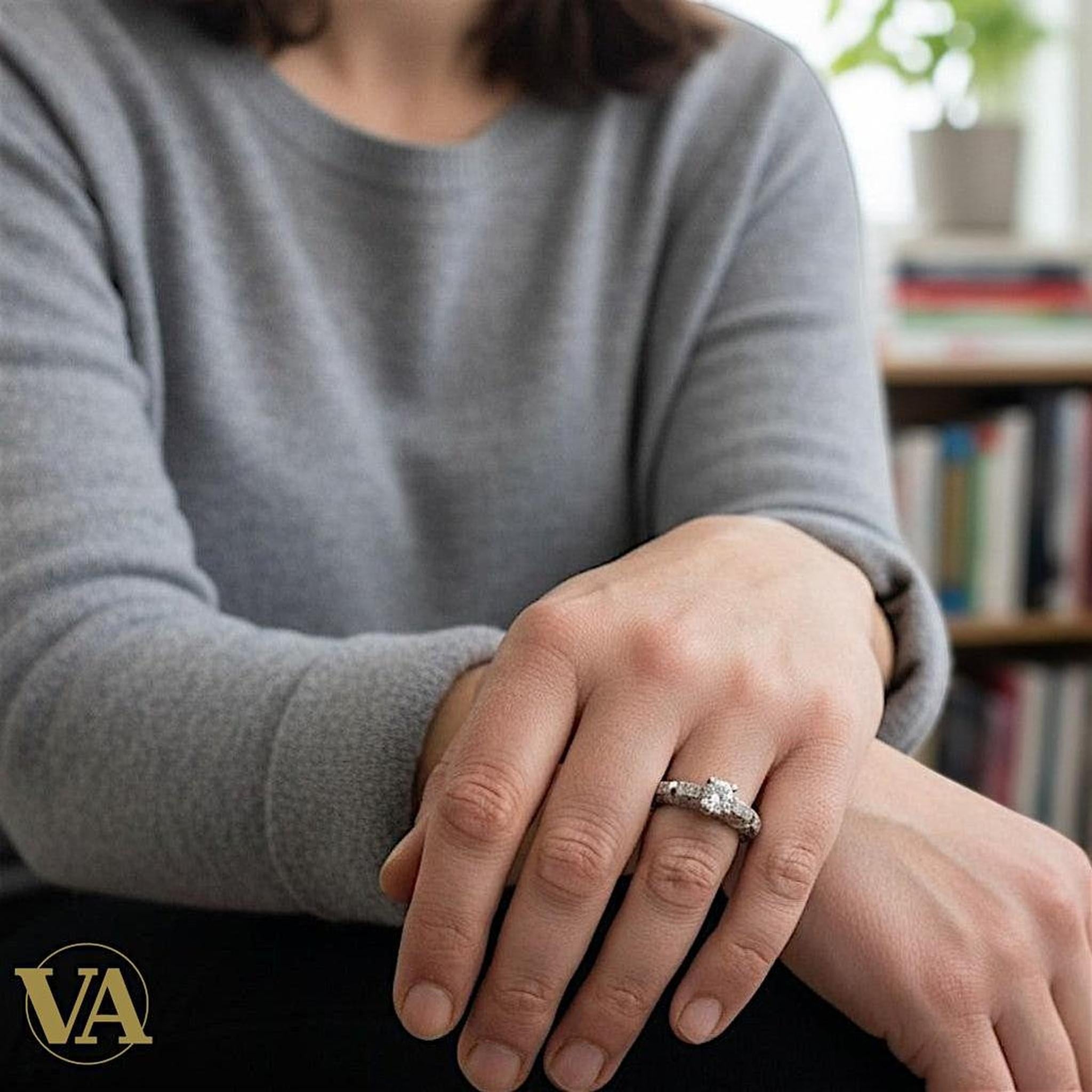 Bague femme en Argent 925 Massif Femme - Élégance Raffinée | Bijoux Vindicta