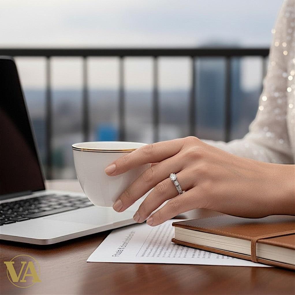 Bague femme en Argent 925 Massif Femme - Élégance Raffinée