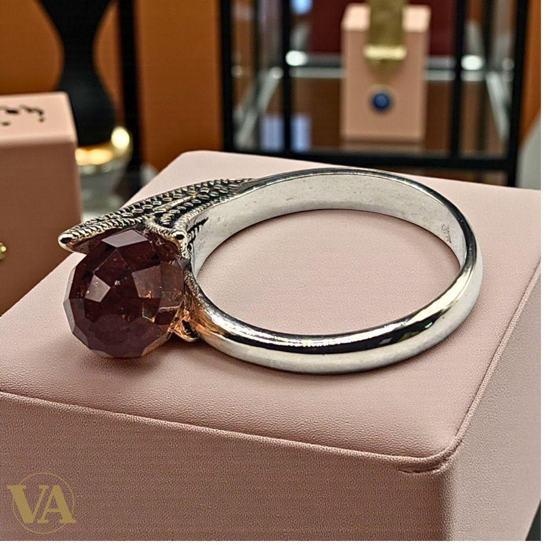 Bague femme en argent 925 avec onyx noir et marcassites – Élégance intemporelle