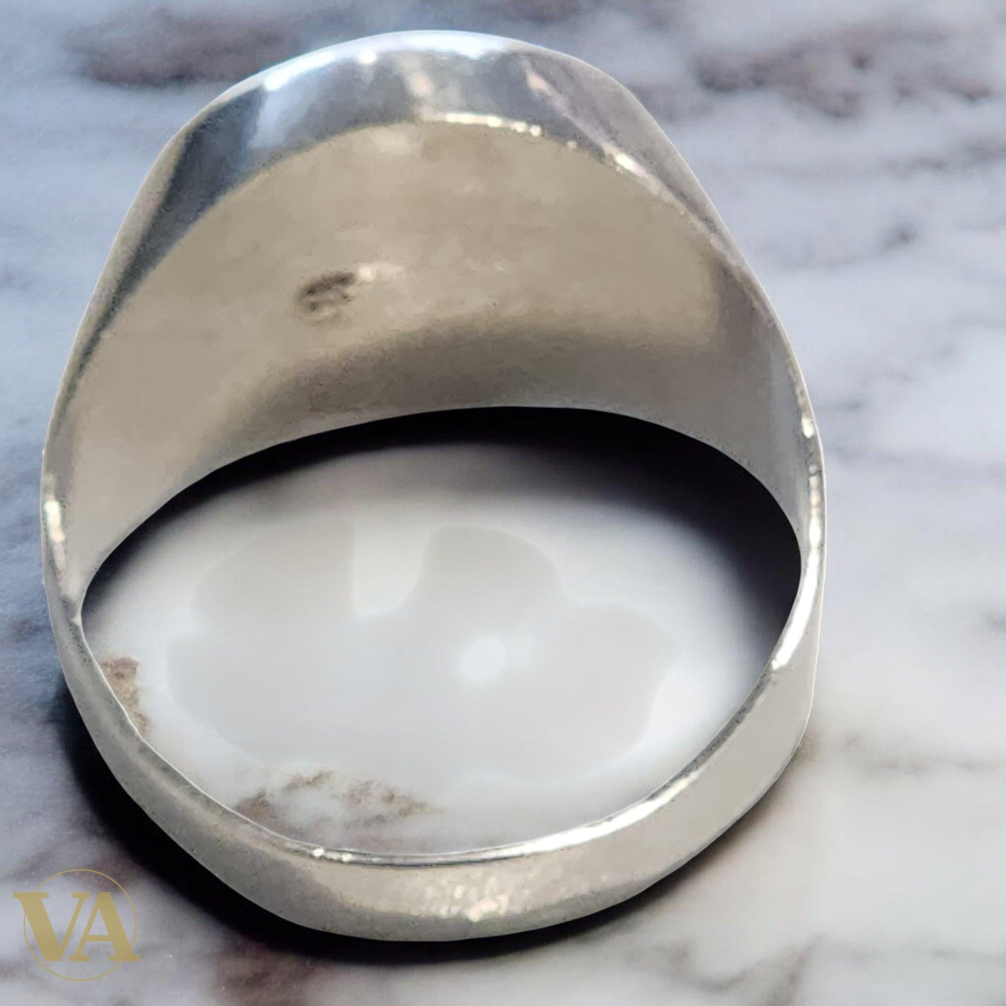 Bague Homme Argent 925 – Symbole Yin Yang