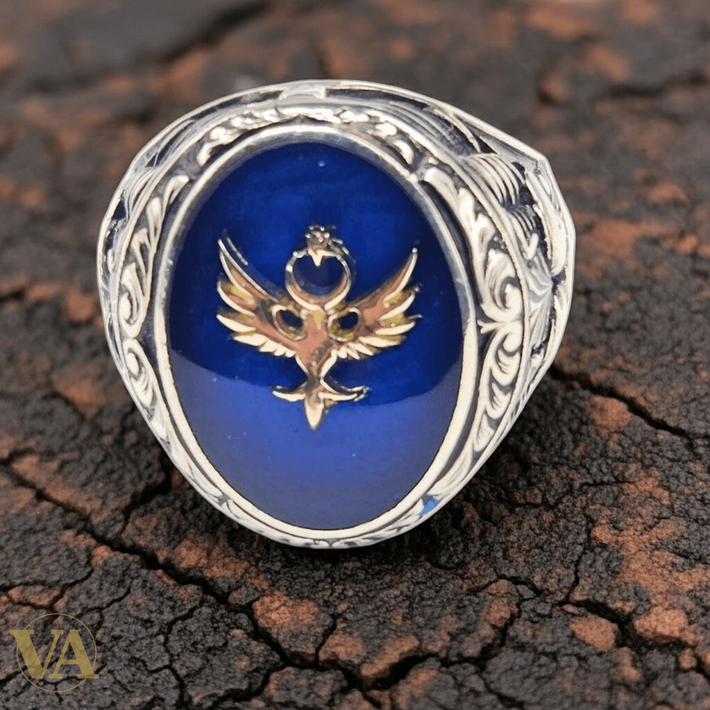 Bague homme argent 925 sceau ovale - Argent 925 - Vindicta