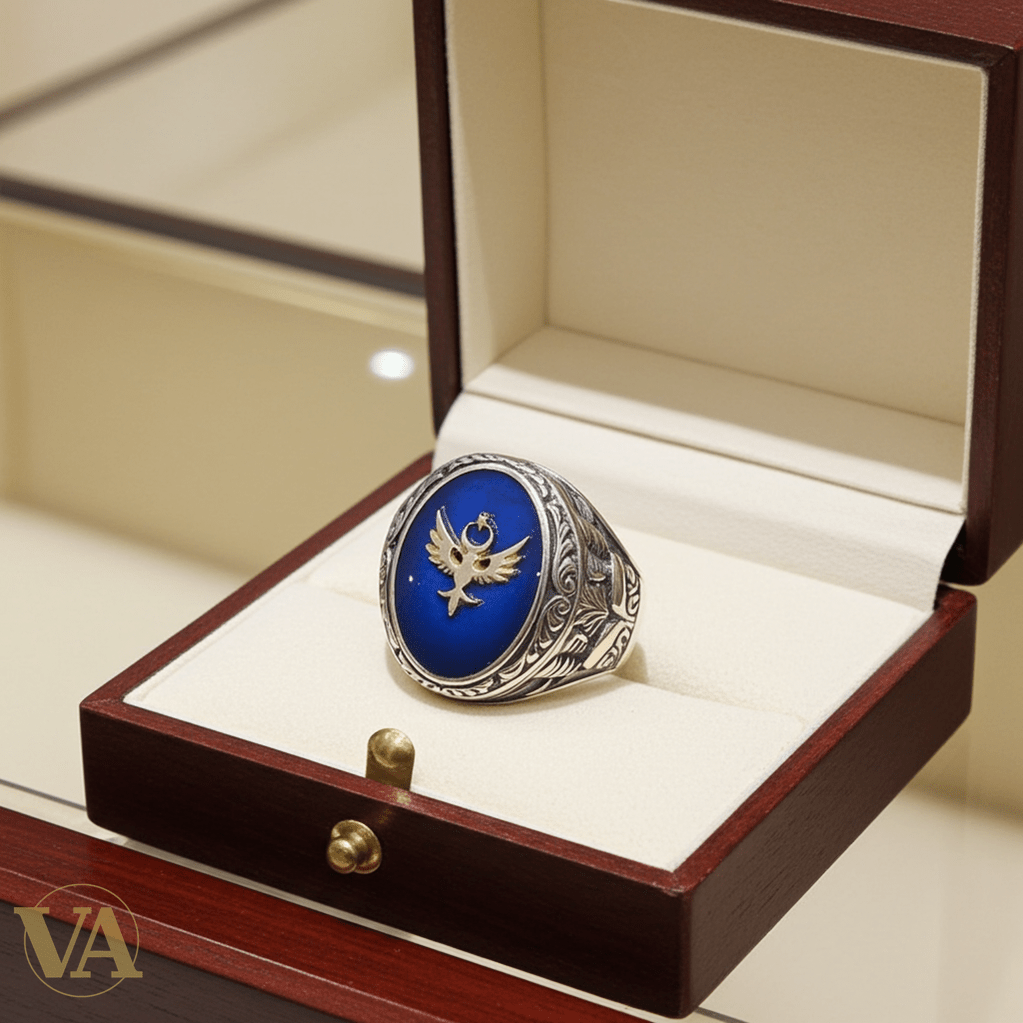 Bague homme argent 925 sceau ovale - Argent 925 - Vindicta
