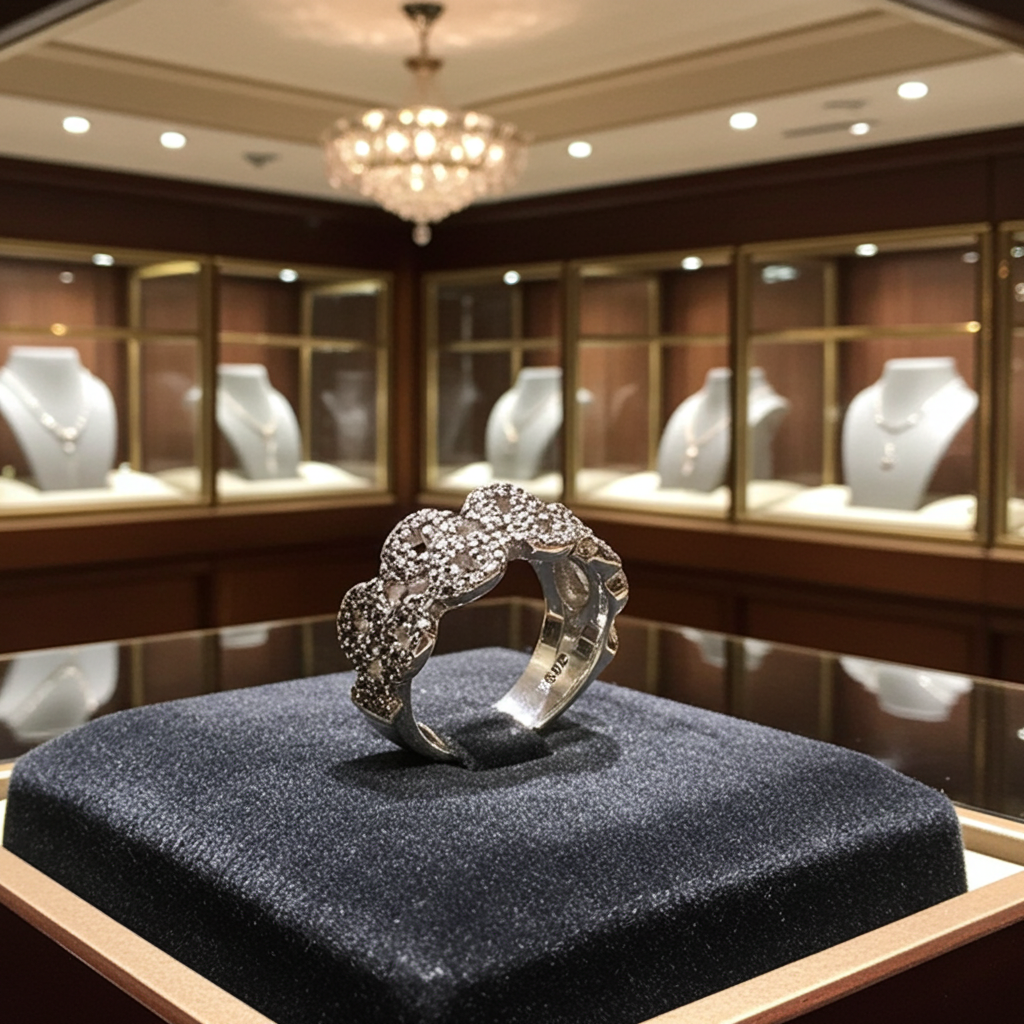 Bague femme en argent 925 avec marcassites ajourées-Vindicta : Bijoux Argent 925 Massif, Luxe et Héritage