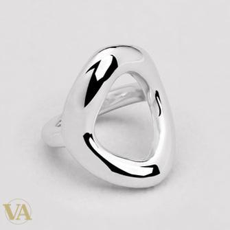 Bague Taylor en argent 925 rhodié — détail du modèle