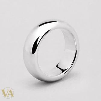 Bague Dean en argent 925 rhodié — détail du modèle
