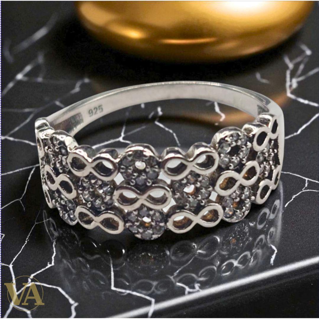 Bague Femme Argent 925 et Marcassite