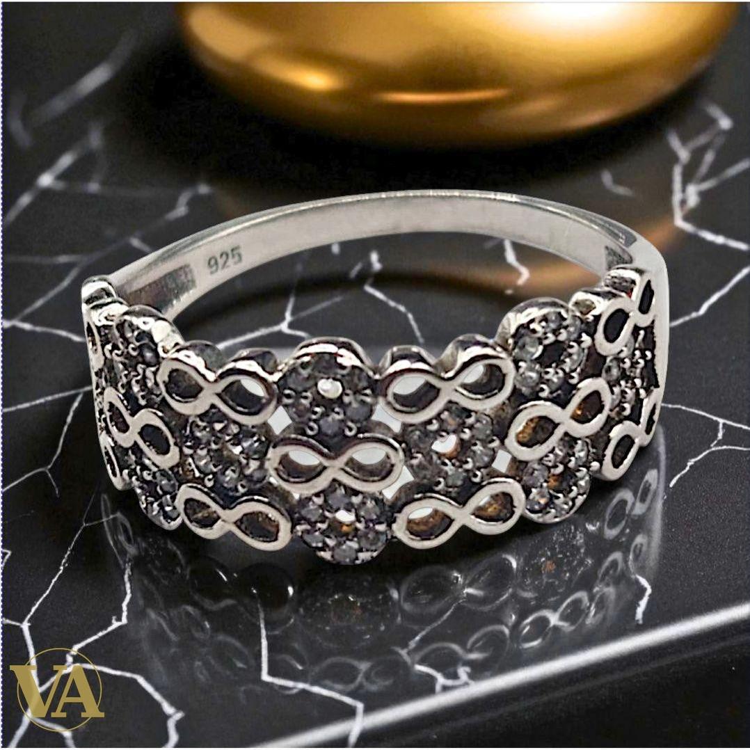 Bague Femme Argent 925 et Marcassite