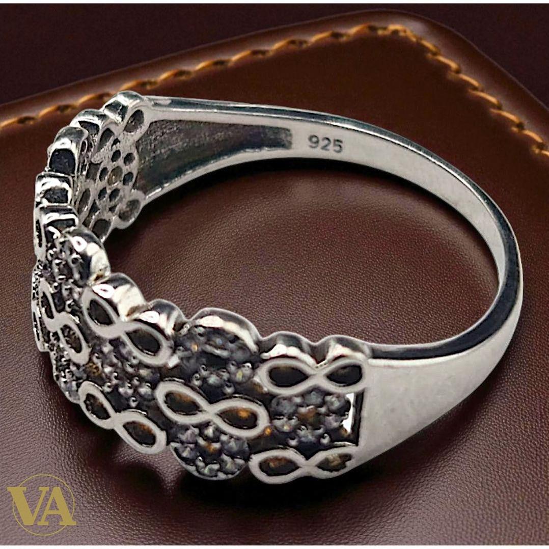 Bague Femme Argent 925 et Marcassite