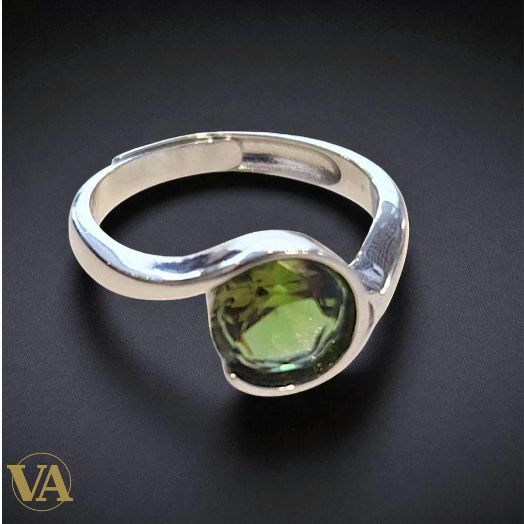 Bague Argent 925 Sultanite Changeante