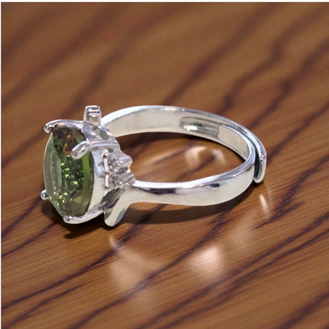 Bague Argent 925 Sultanite Ovale