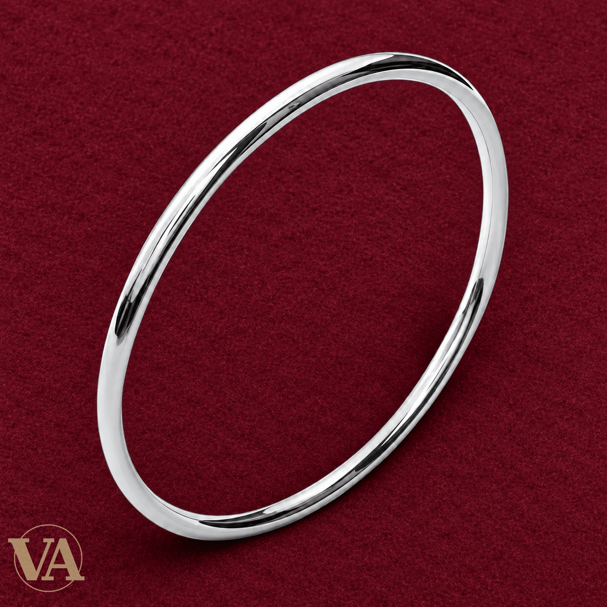 Jonc Femme Argent 925 — Ruban Lisse - Argent 925 - Vindicta