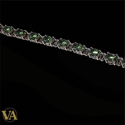Bracelet Femme argent 925 & sultanite – Pierre changeante