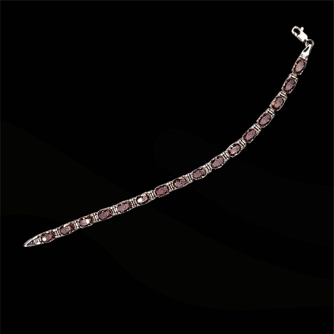 Bracelet argent 925 & sultanite – Pierre changeante