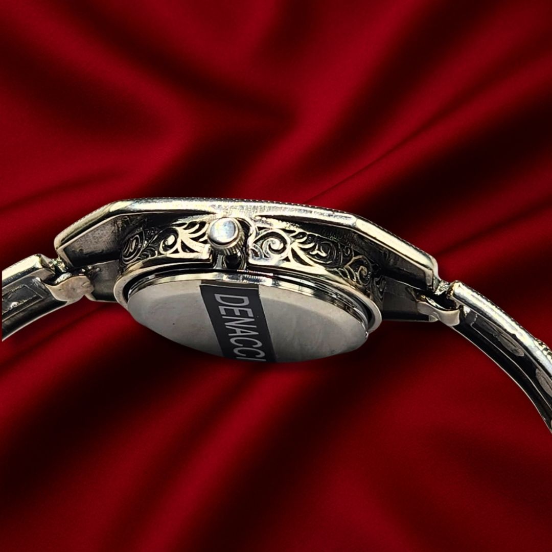 Bracelet-Montre Argent 925 & Marcassite – Élégance intemporelle