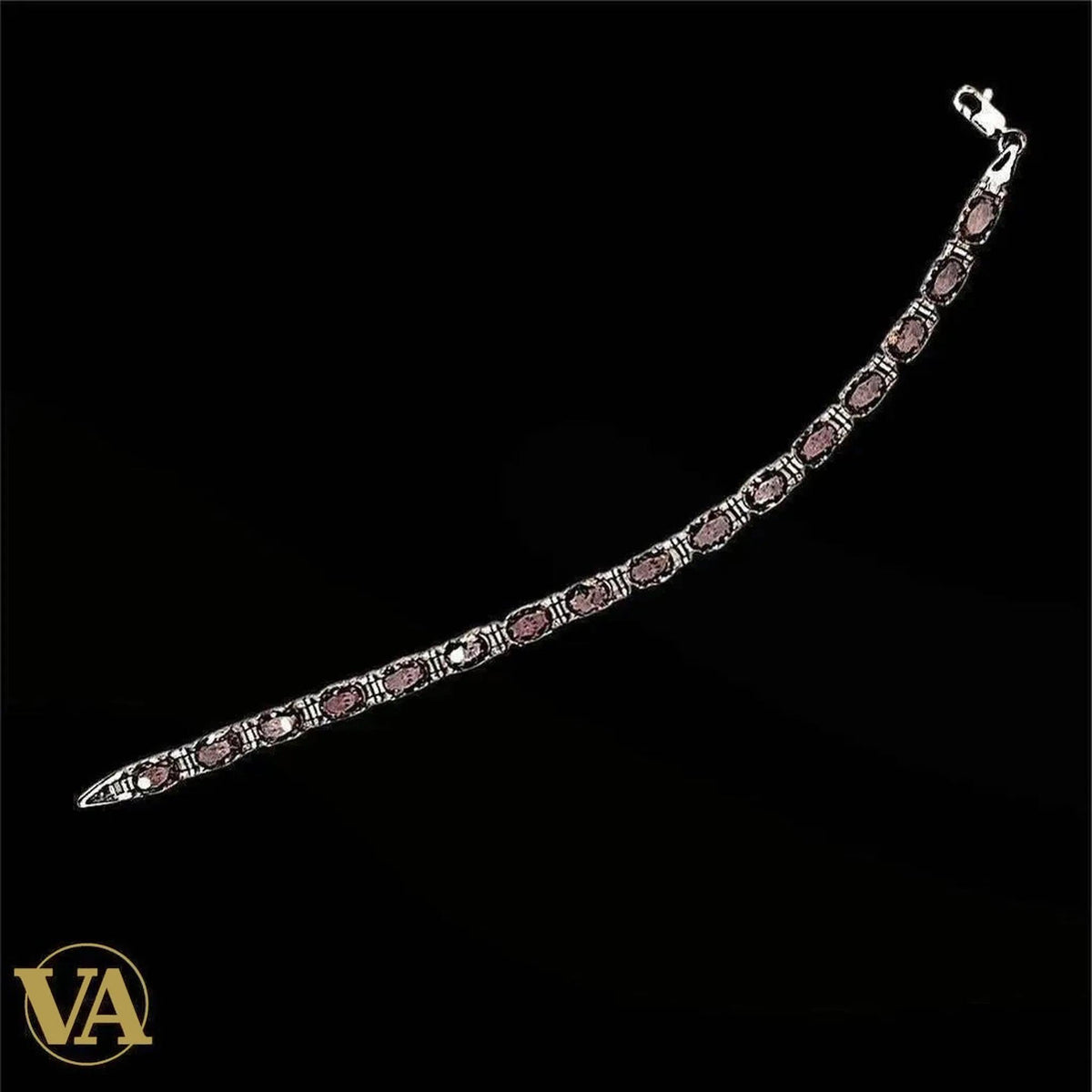 Bracelet Femme argent 925 & sultanite – Pierre changeante