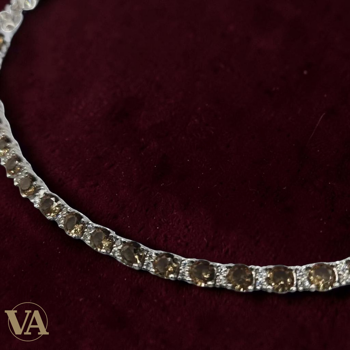 Bracelet Femme argent 925 & sultanite – 19 cm