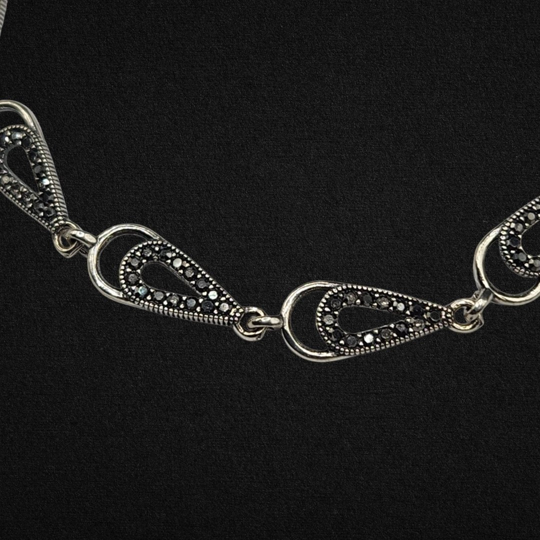 Bracelet argent 925 & marcassite