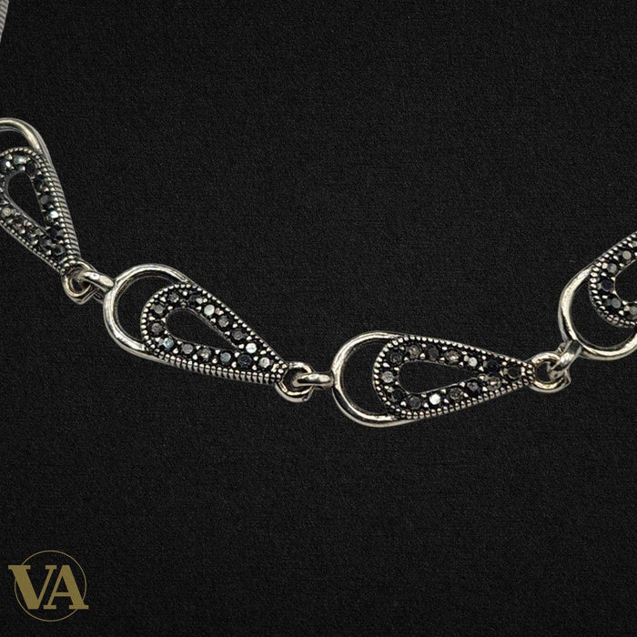 Bracelet argent 925 & marcassite