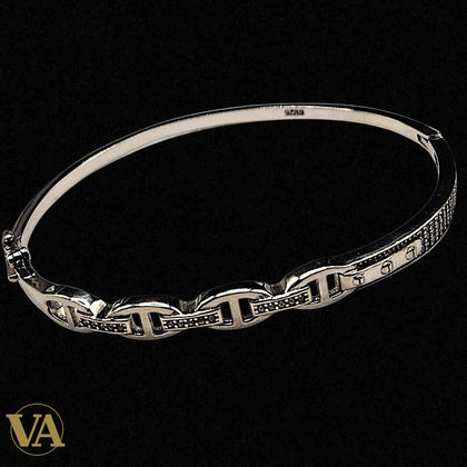 Bracelet Femme Jonc Chaîne – Argent 925