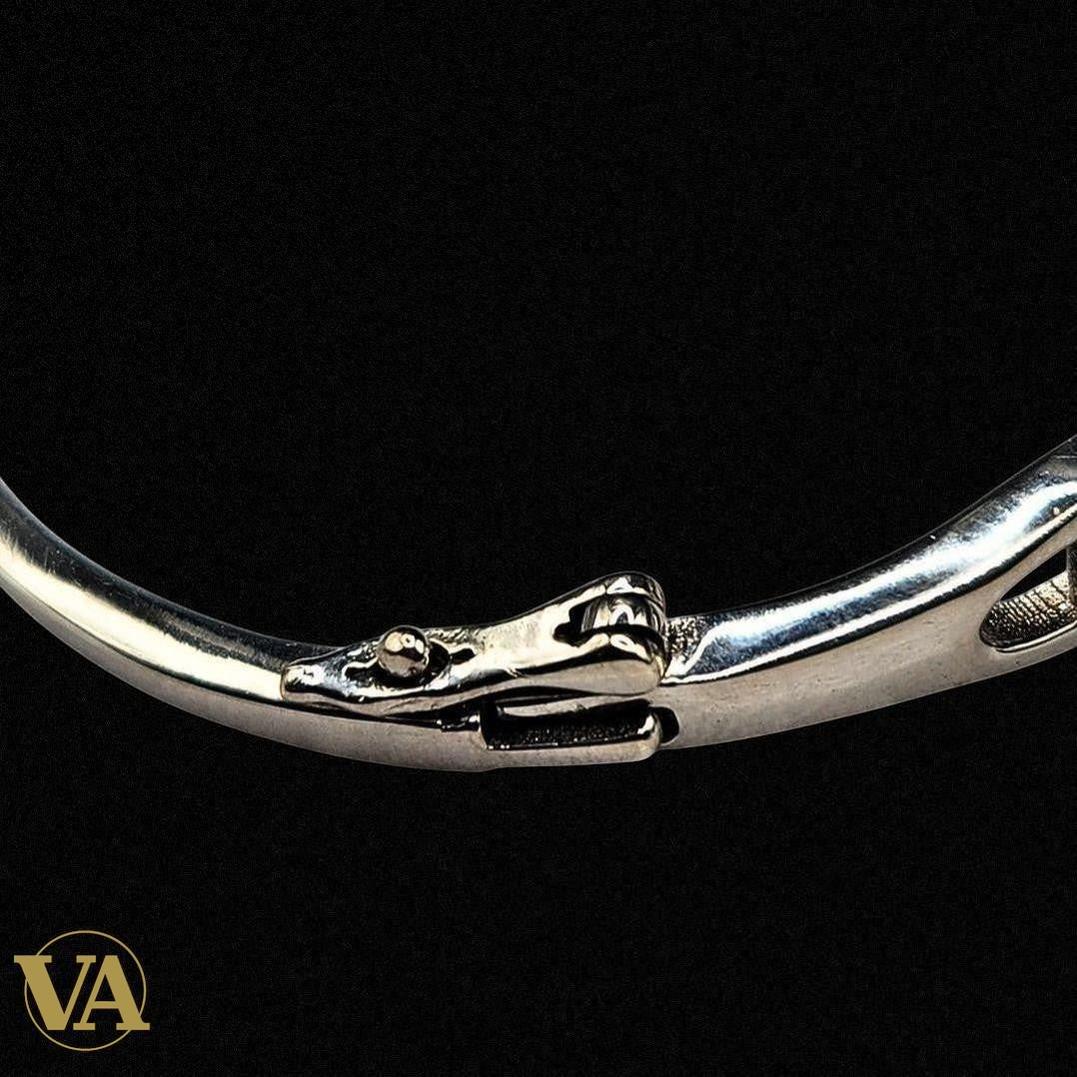 Bracelet Femme Jonc Chaîne – Argent 925 | Bijoux Vindicta