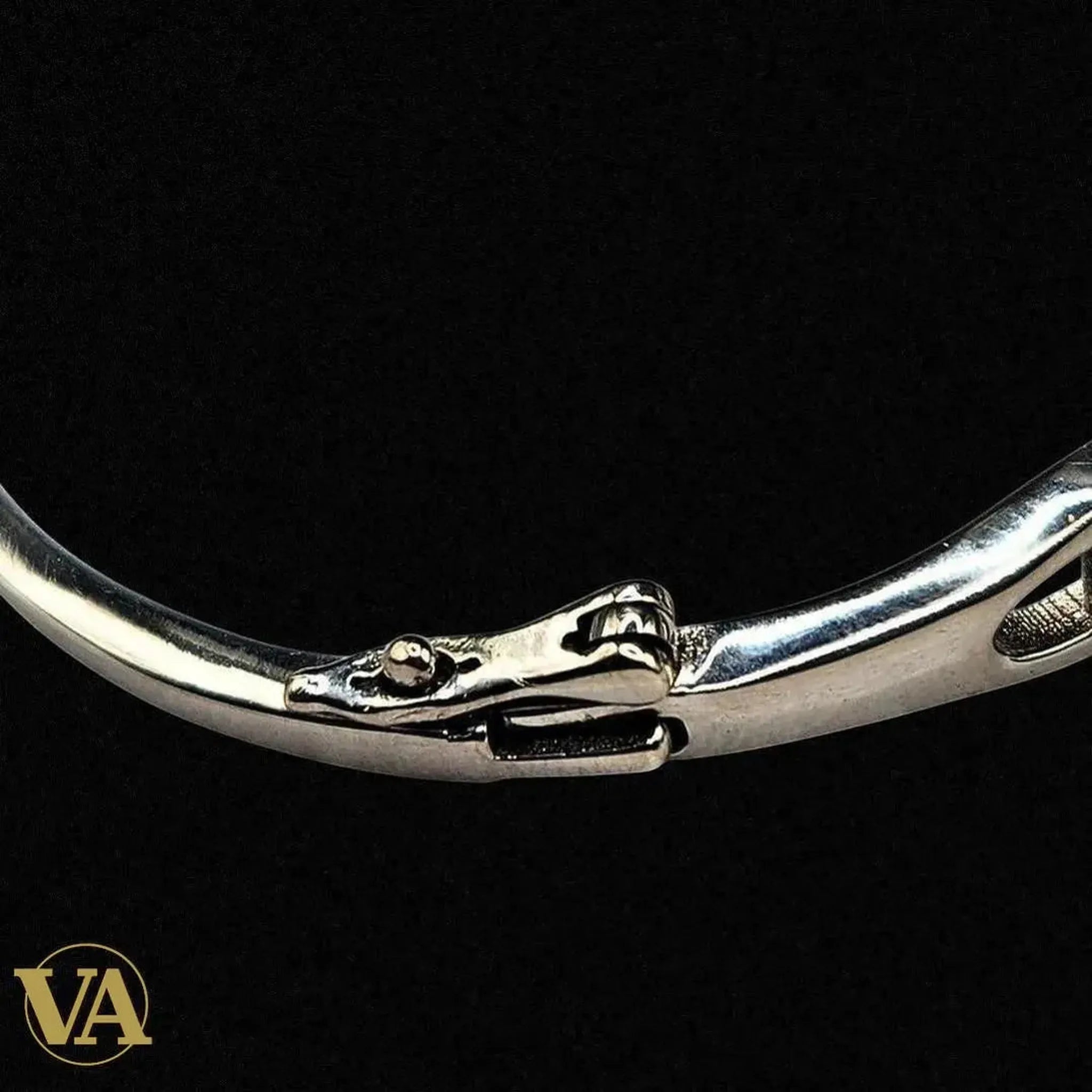 Bracelet Femme Jonc Chaîne – Argent 925 | Bijoux Vindicta