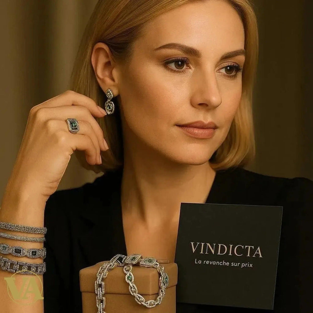 Bracelet Femme en argent 925 et marcassite