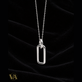Collier Humphrey en argent 925 rhodié