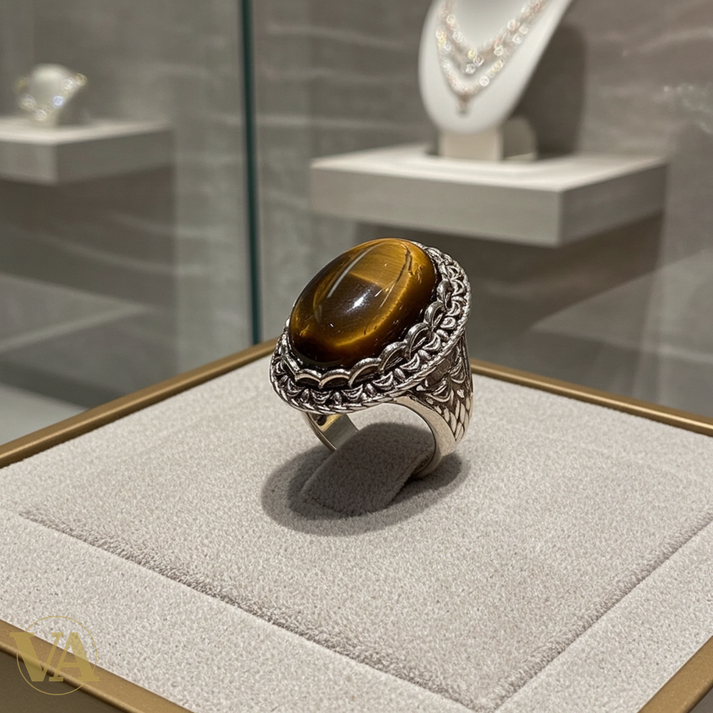 Bague Femme Argent 925 & Ambre – Cabochon Ovale Filigrane Tressé-Vindicta : Bijoux Argent 925 Massif, Luxe et Héritage