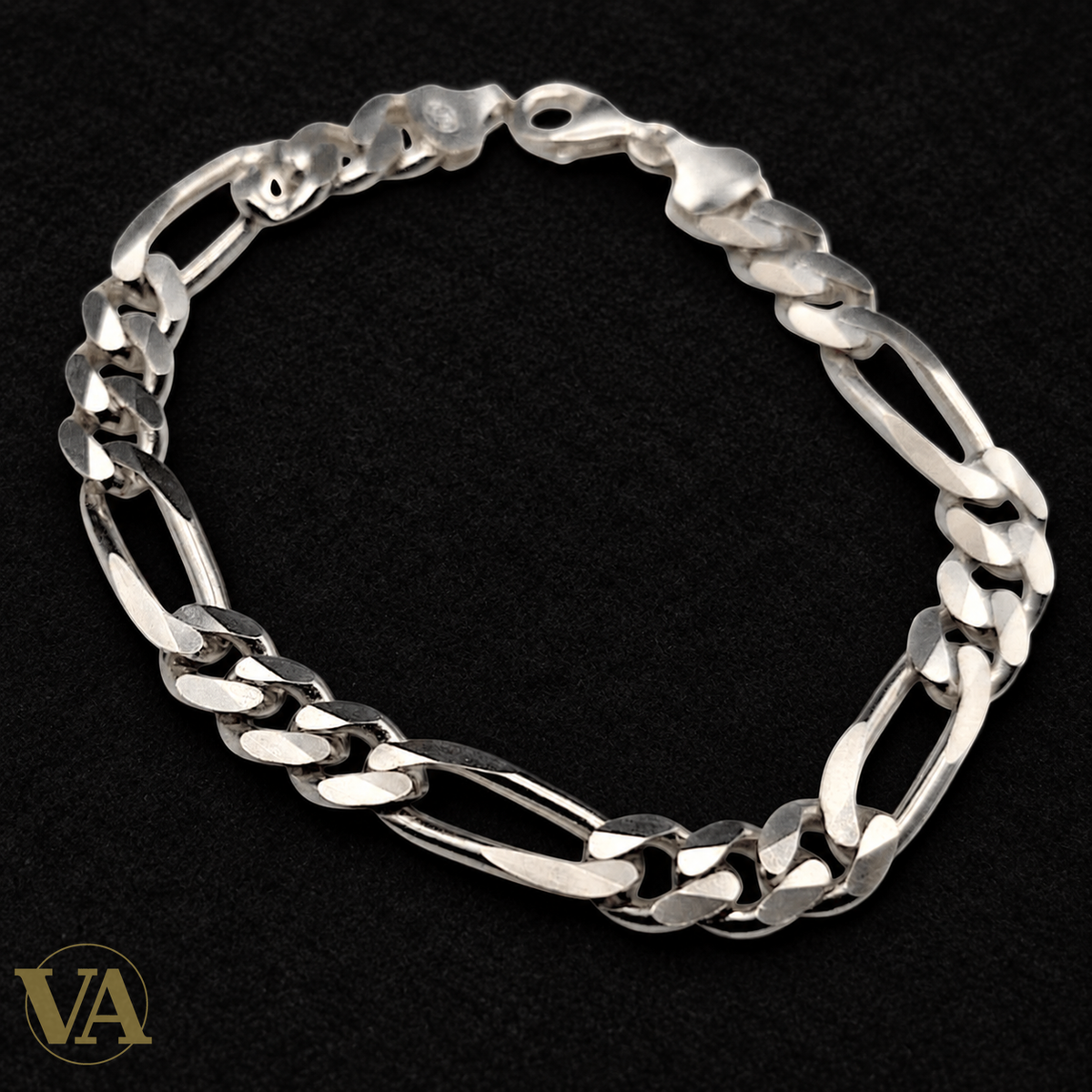Bracelet Homme Argent 925 Maille Plate - Argent 925 - Vindicta