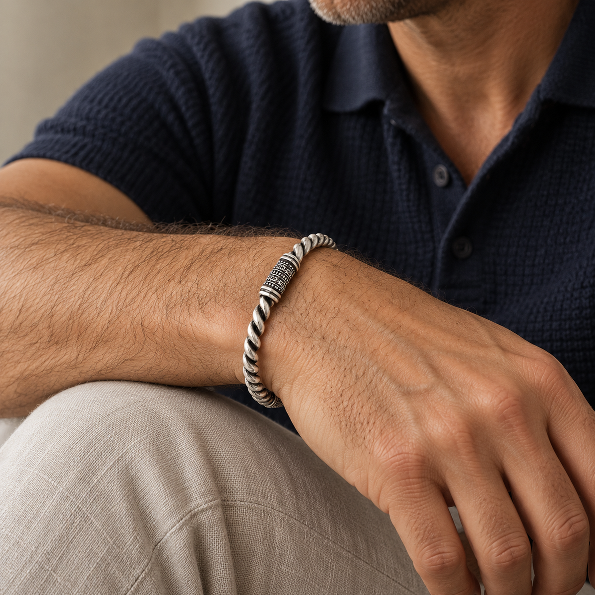 bracelets homme en argent 925 — Vindicta