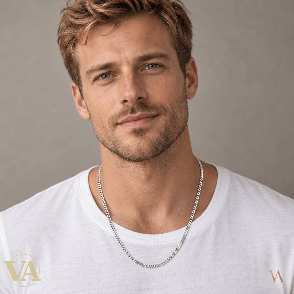 Chaîne Homme Argent 925 – Gourmette diamantée 4 faces 2,5 mm - Argent 925 - Vindicta